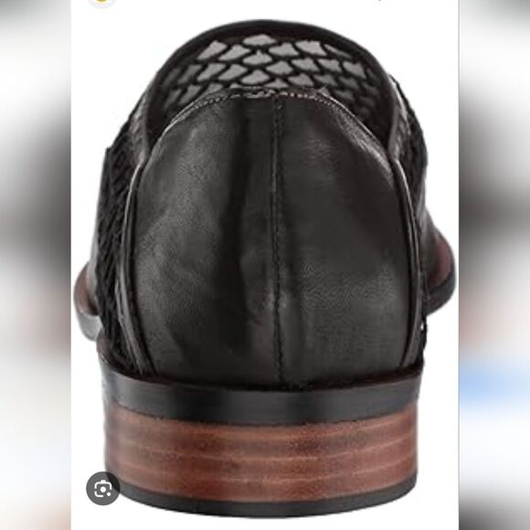 NWT Kelsi Dagger Genuine Leather Black Mesh Slip-On Loafer Size 6.5 Us Euro37 - Picture 10 of 14
